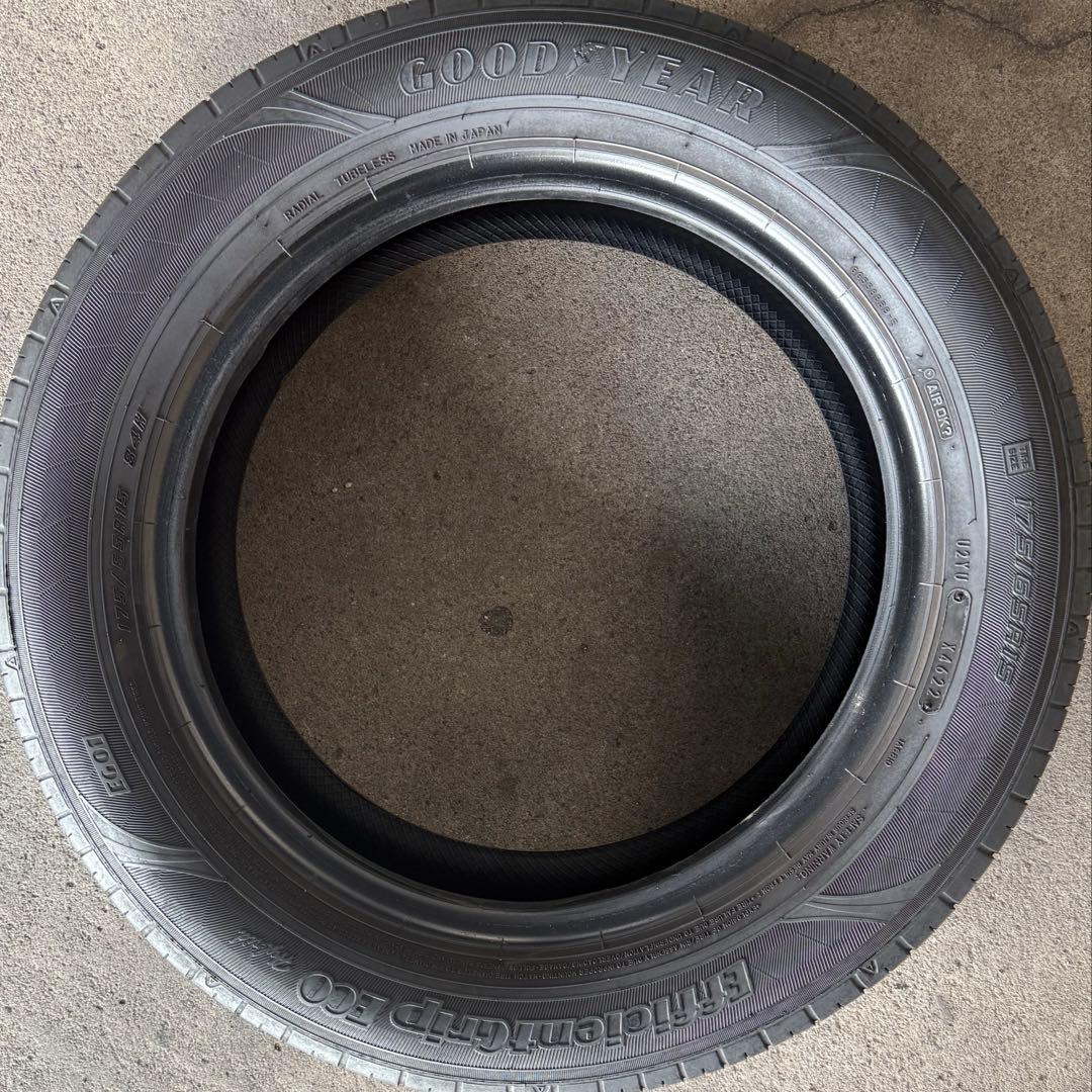 【溝あり！】175/65R15 タイヤ 4本セット グッドイヤー