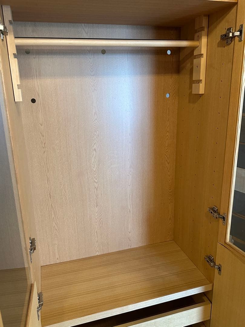 【東京都23区配送無料】衣装ケース　クローゼット　タンス　ハンガー　ショーケース