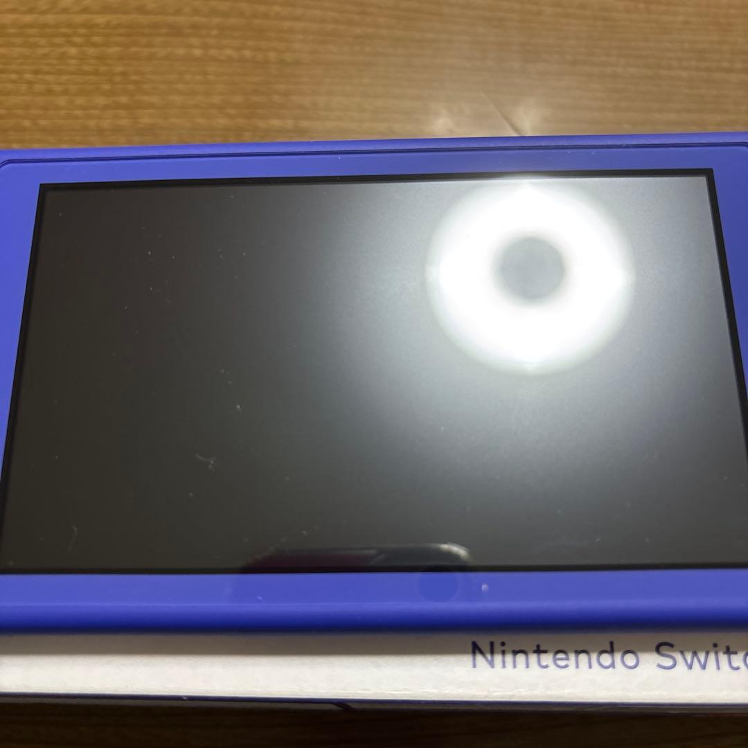 A*.様 Nintendo Switch Lite ブルー 本体 超美品 アダプ