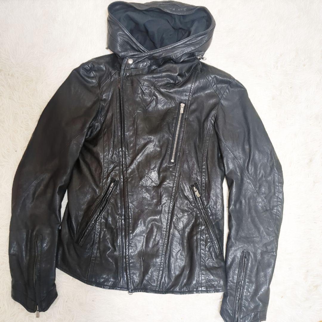 Luv maison ライダース　ジャケット JACKROSE フーディ