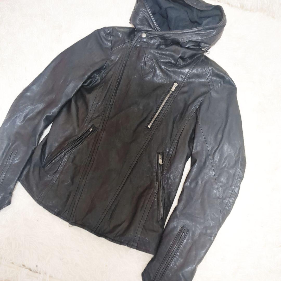 Luv maison ライダース　ジャケット JACKROSE フーディ