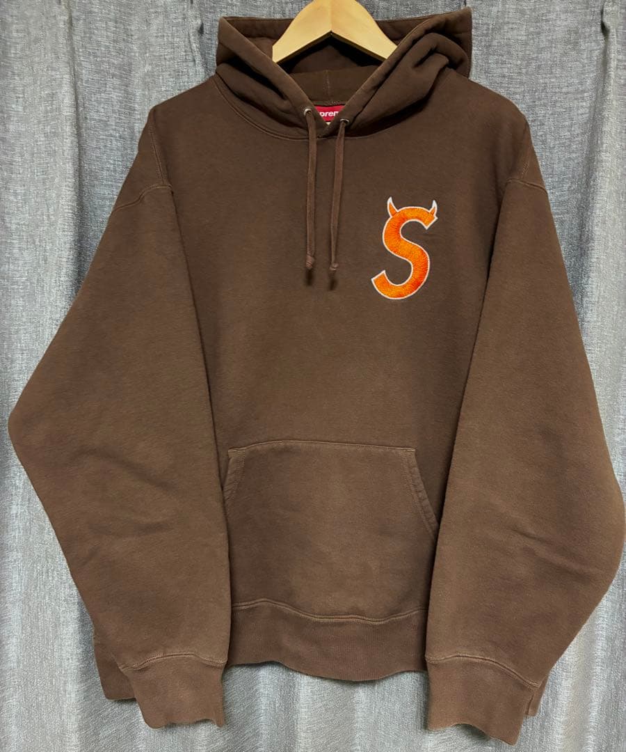 堀米雄斗 22FW Supreme S Logo パーカー XL