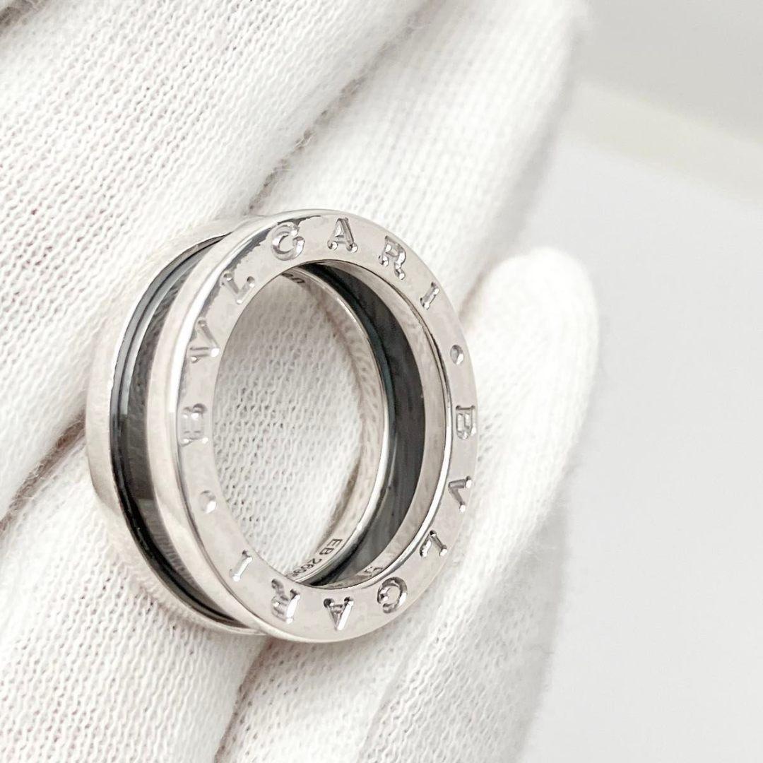 10 ブルガリ BVLGARI 925 指輪 リング シルバー Y782