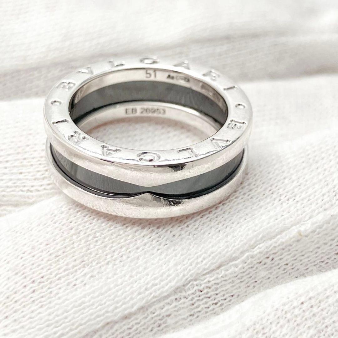 10 ブルガリ BVLGARI 925 指輪 リング シルバー Y782