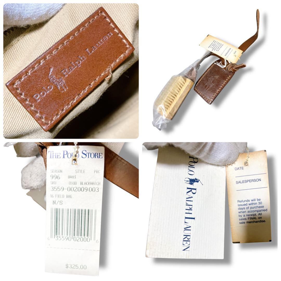 ポロラルフローレン 斜め掛け可 A4収納可 チェック メッセンジャーバッグ