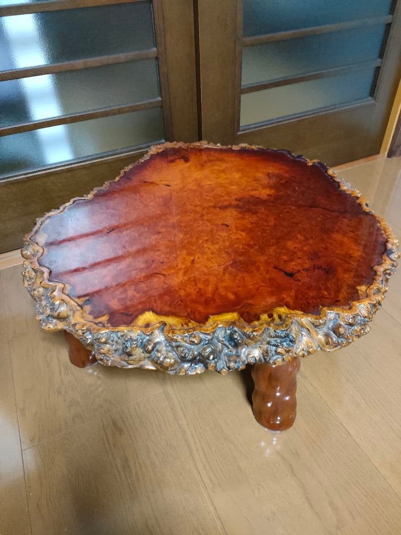 切株テーブル　良品