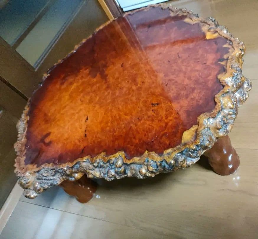切株テーブル　良品