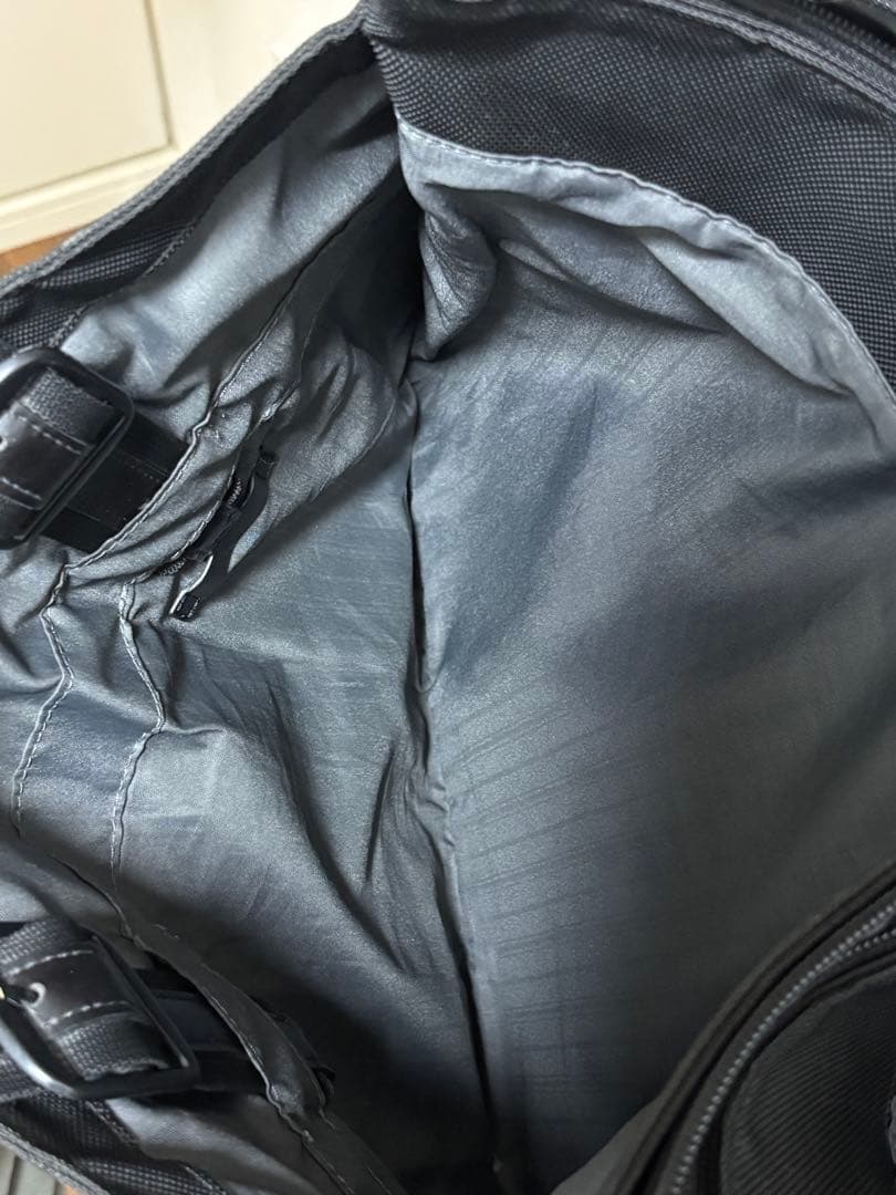 TUMI トートバッグ トゥミ PC収納 バリスティックナイロン 本革 レザー
