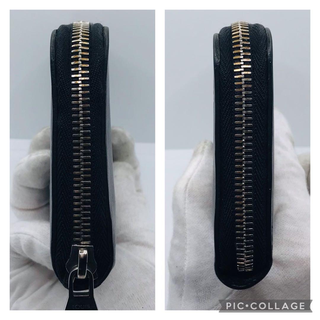 極美品✨ルイヴィトン エピ 黒 ジッピーウォレット ヴェルティカル 長財布