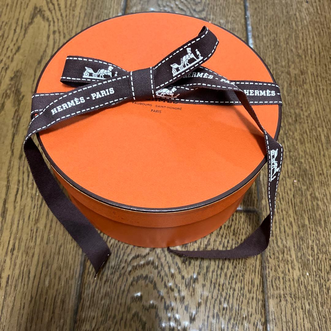 エルメス　プリーツスカーフ　保管品❗️「さくらんぼ」柄