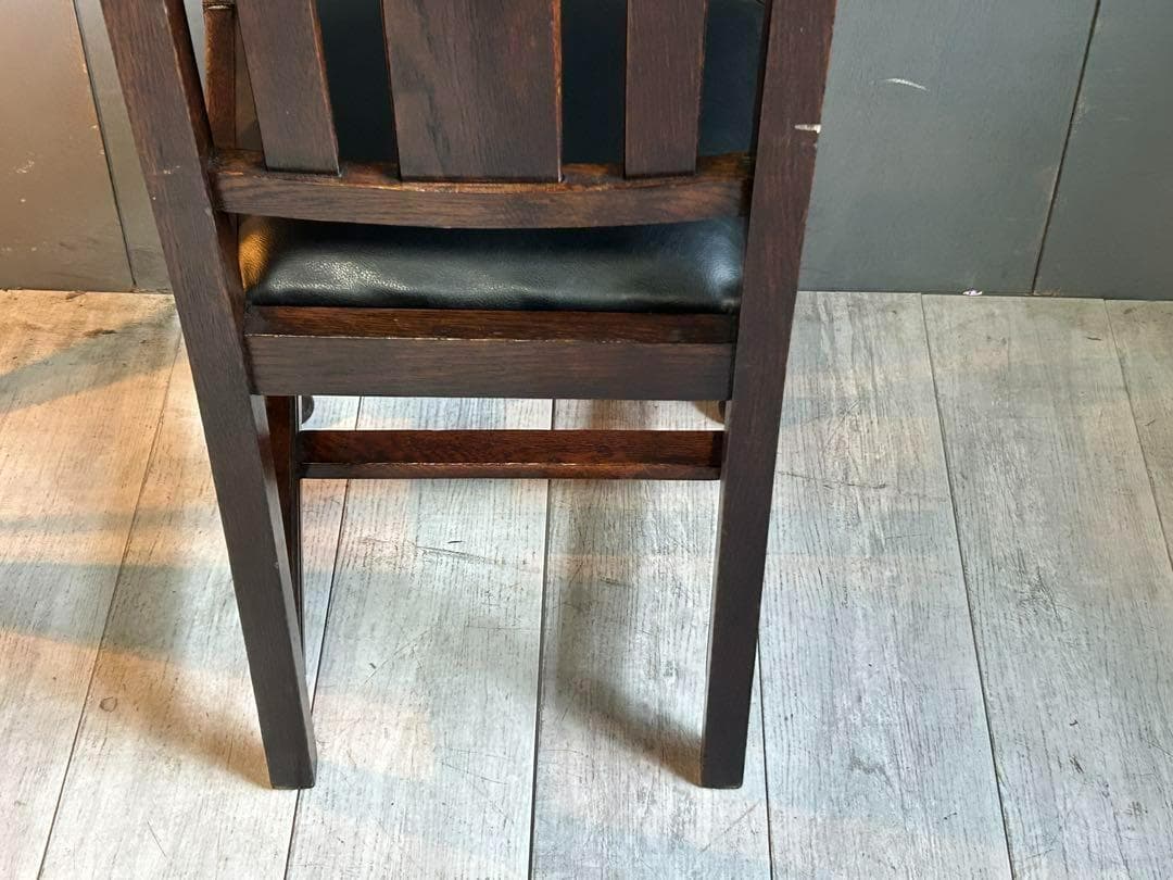 ②　英国　イギリス　ロイズアンティークス　ハイバックチェア　高浮き彫り　GY