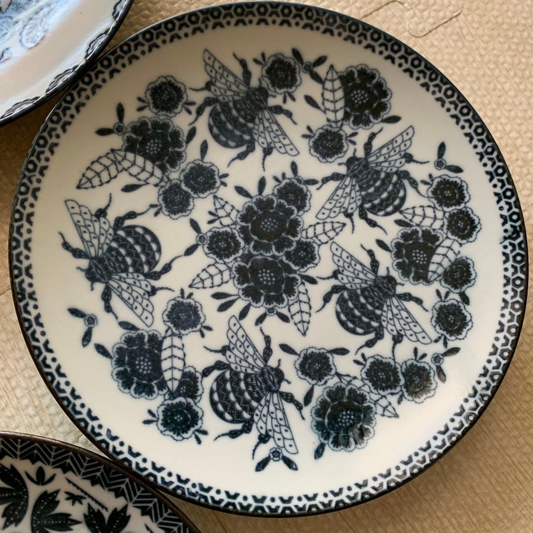 スコープ / 六寸皿 印判鳥獣五画 5枚セット