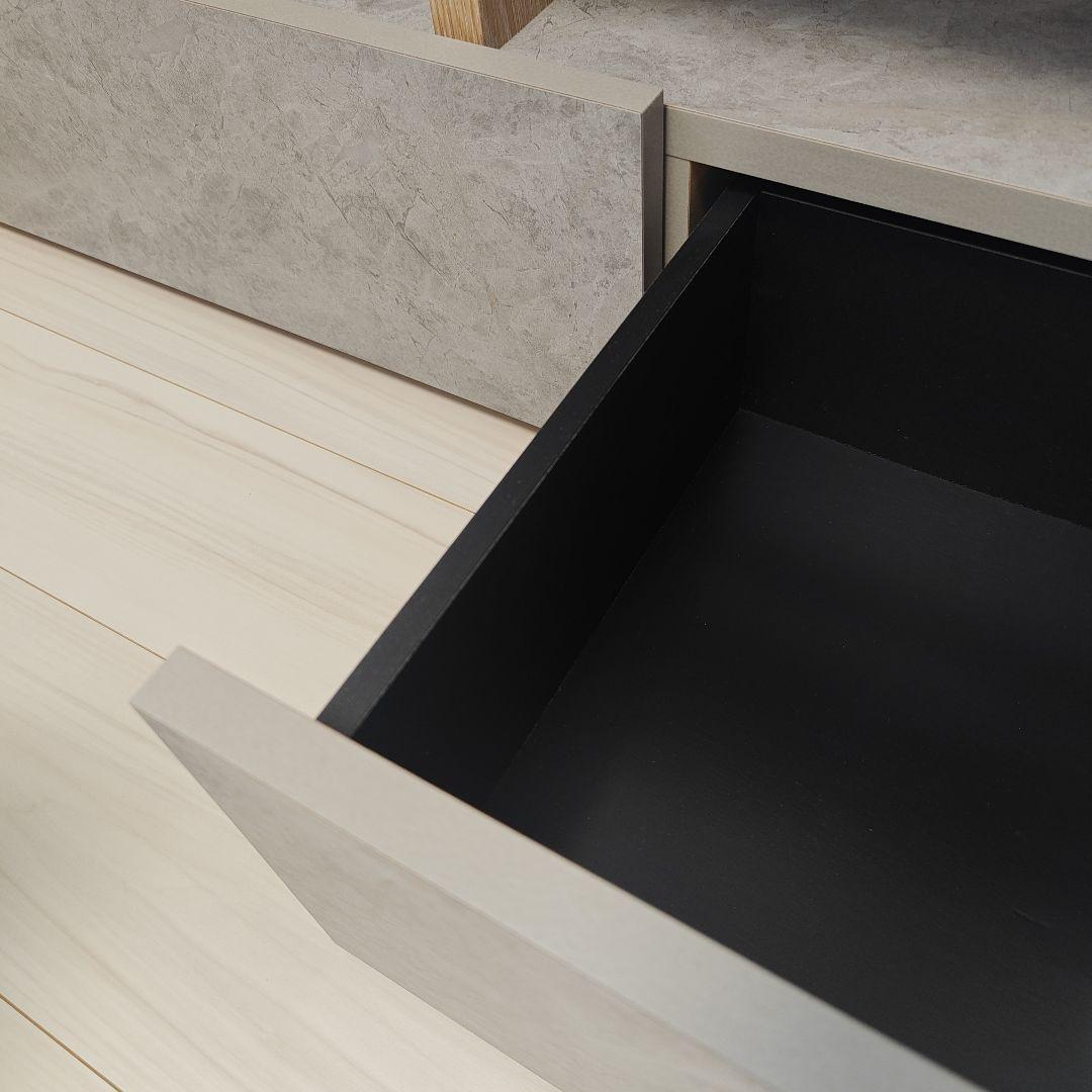 lowya テレビ台 180cm 定価６万円 グレー