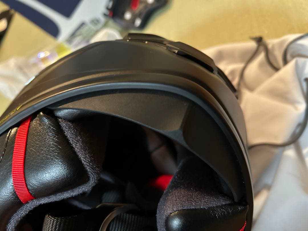 shoei x-fifteen・マットブラック、Mサイズ・オプション付き