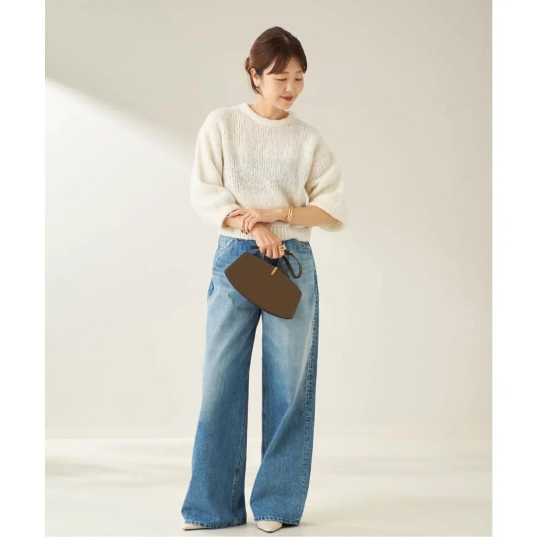 完売新品Plage fluffy half ニット