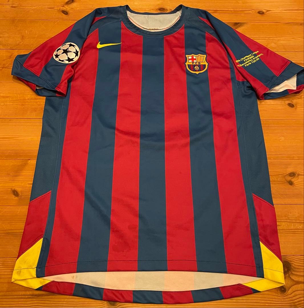 ロナウジーニョ　バルセロナ　ユニフォーム