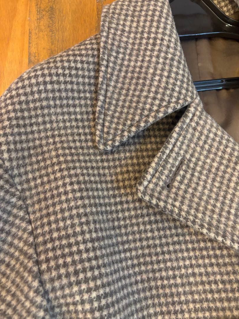 plage ツイード double button コート 38