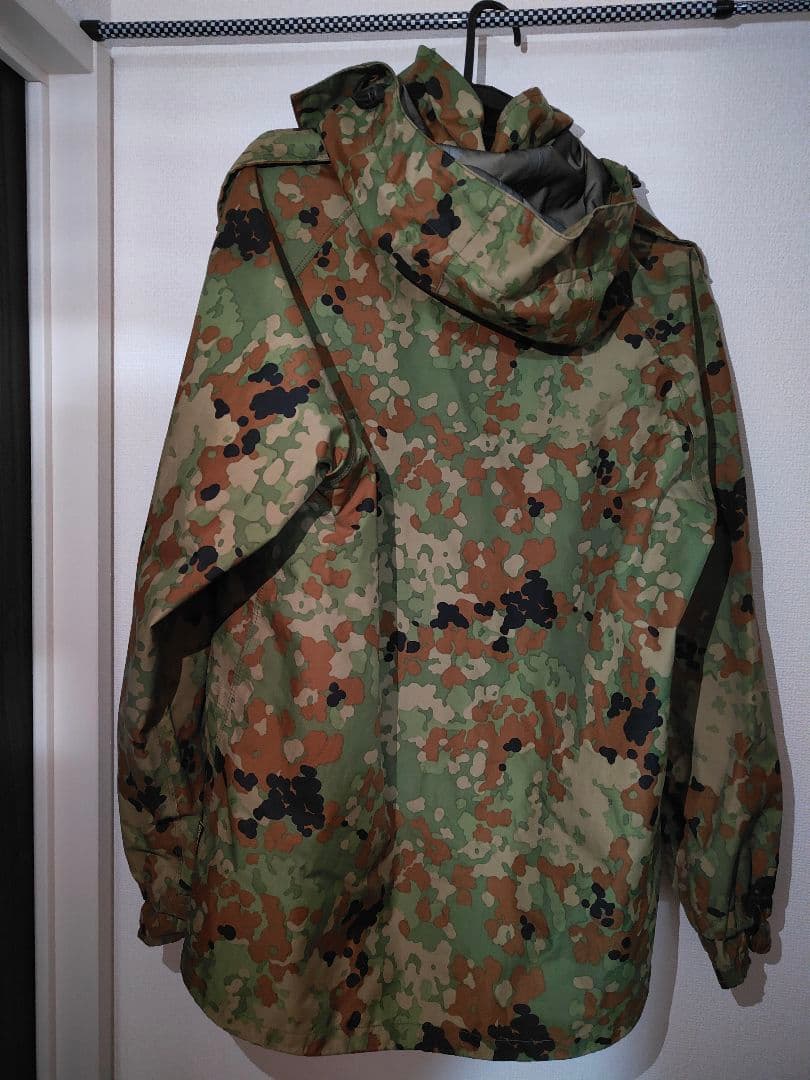 【GW値下げ】PX品 自衛隊 雨衣 上下セット ゴアテックス フード付XL