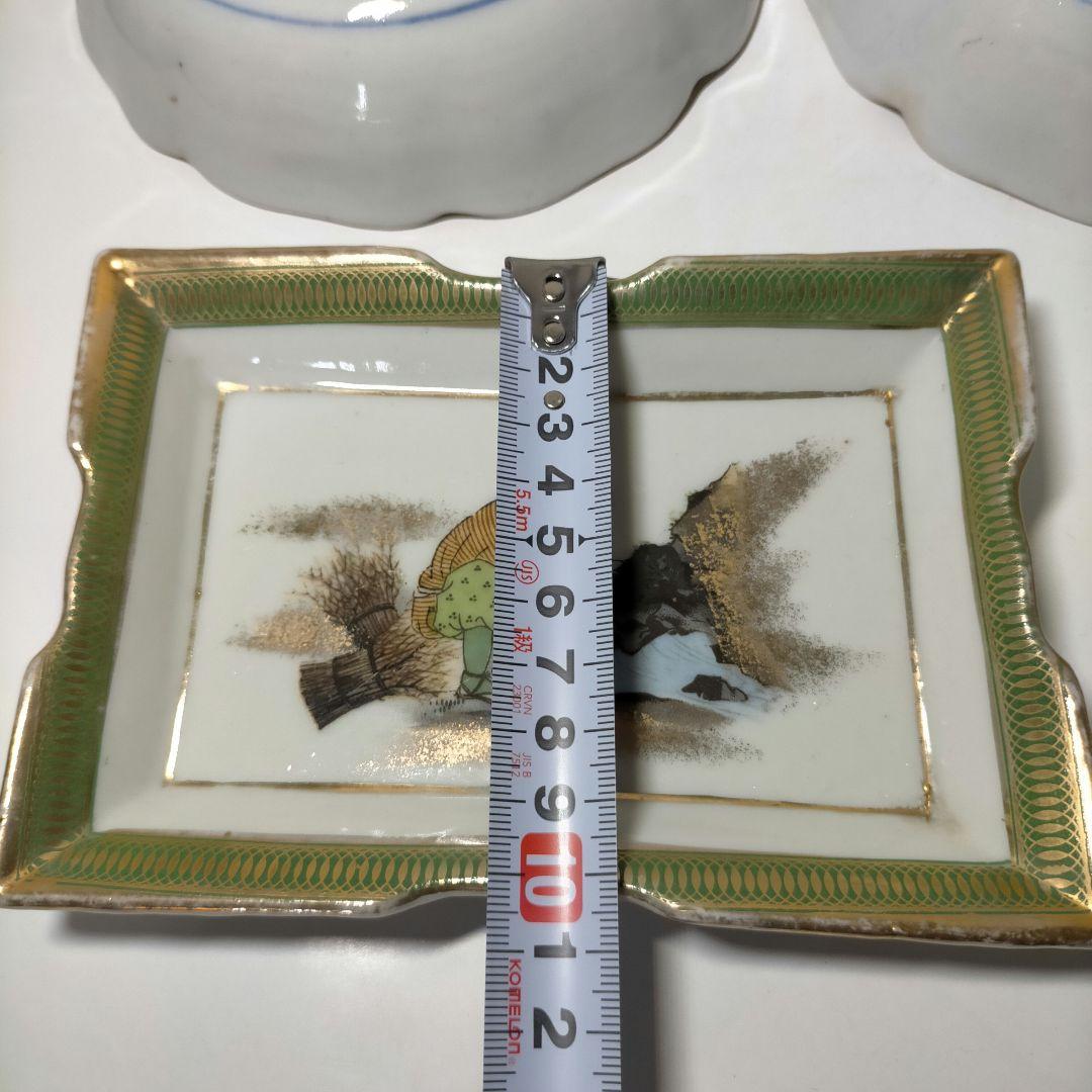 九谷焼　珍図柄　食器6点セット