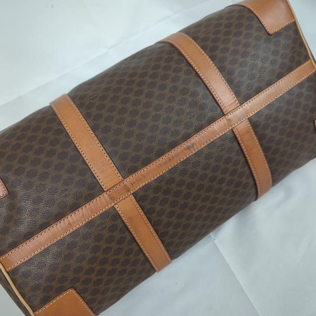 CELINE セリーヌ マカダム ボストンバッグ 旅行カバン 大容量