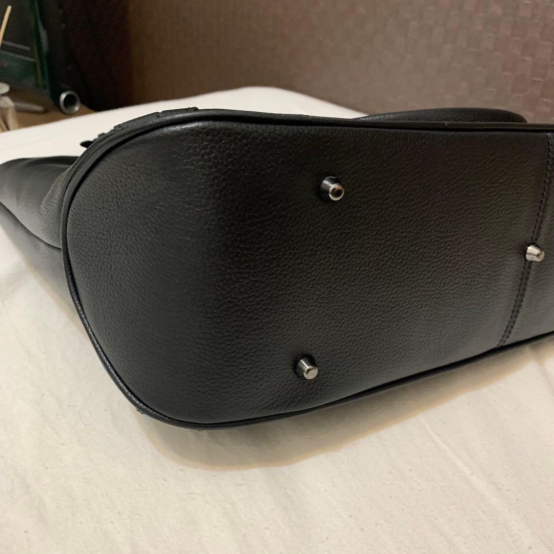 新品未使用　BLUE SINCERE【ブルーシンシア】本革トートバッグ　ブラック