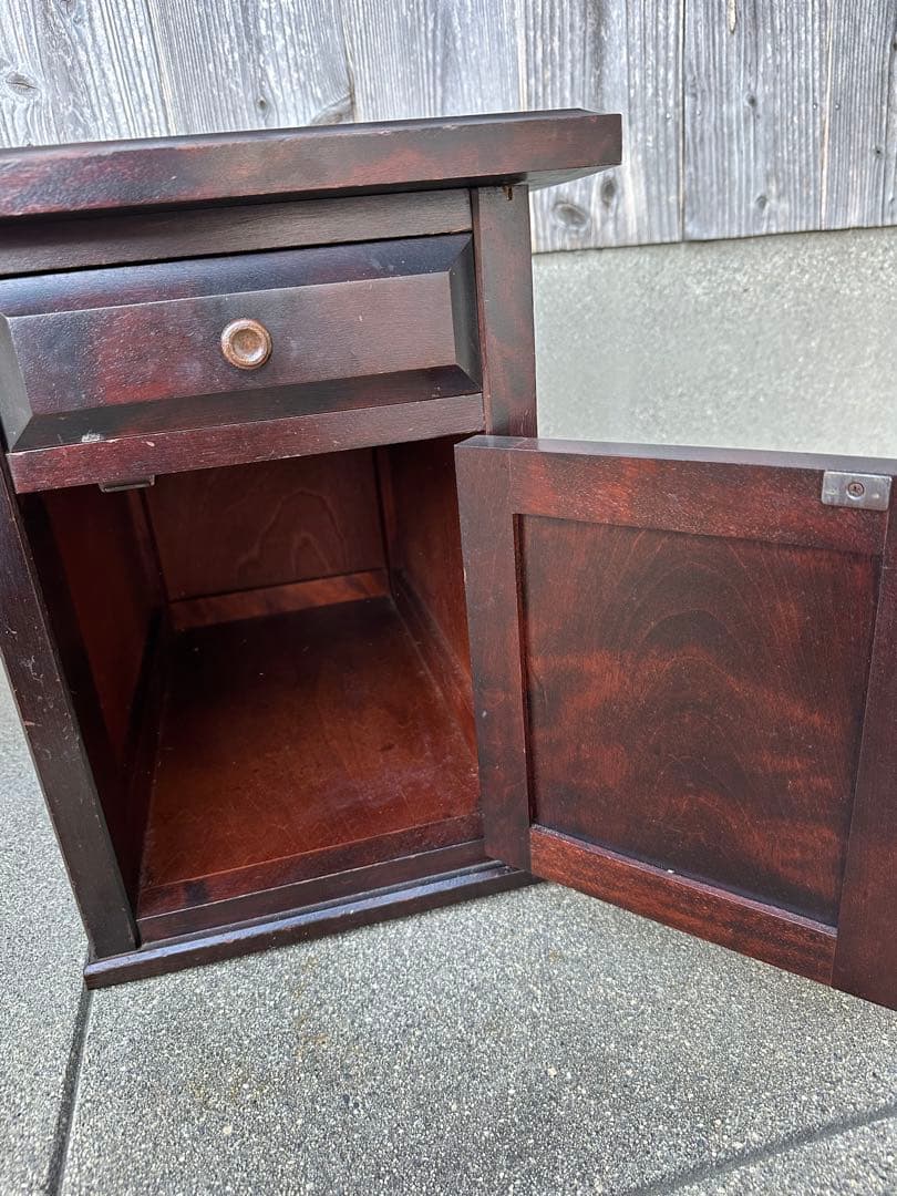 北海道民芸家具 樺材 HM420 文机 デスク ローテーブル 管理No.iso