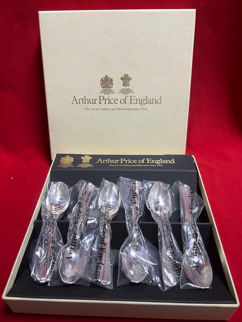 Arthur Price of England スプーン銀製品シルバー製品6本