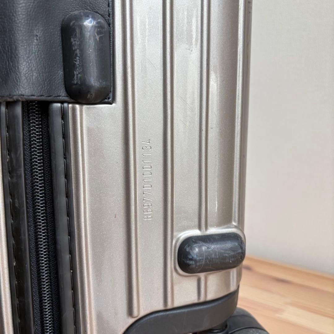 大容量　RIMOWA SALSA 104L キャリーケース　4輪