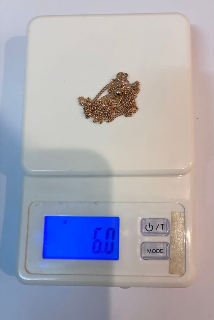 【短期間出品】K18 喜平ネックレス 約50cm 約6.0g