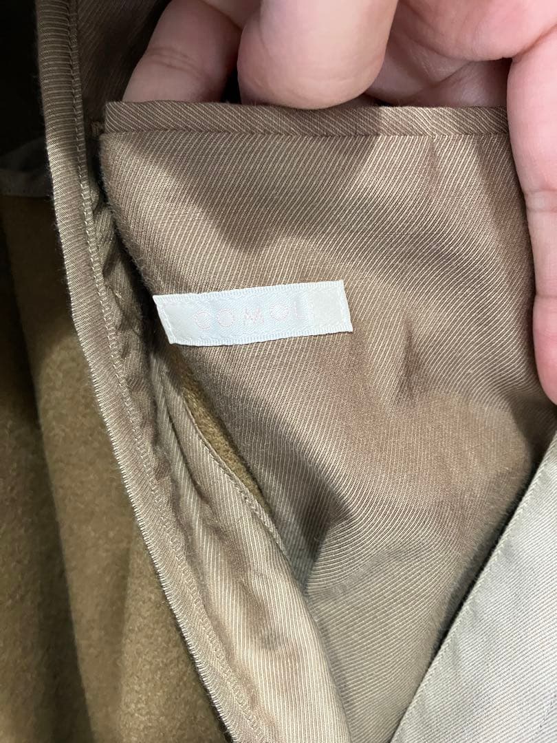 comoli 18AW/コットンギャバタイロッケンコート