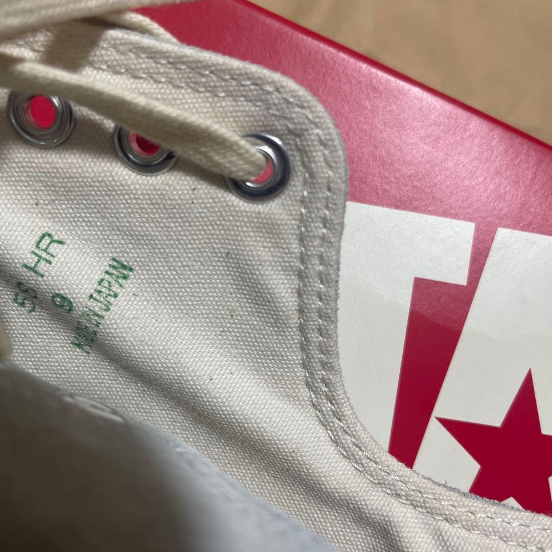 未使用品　コンバース オールスター　AS J OX グレー スニーカー