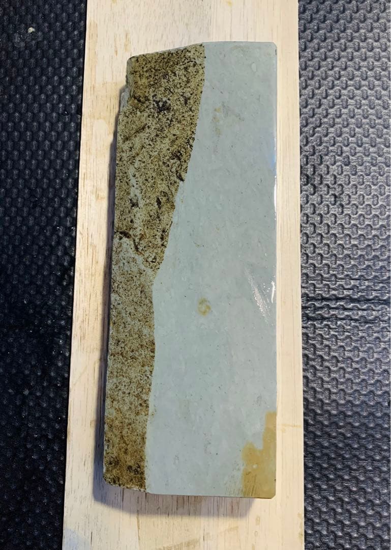 天然砥石　正本山合砥　ダマスカス 水浅黄　仕上げ砥石