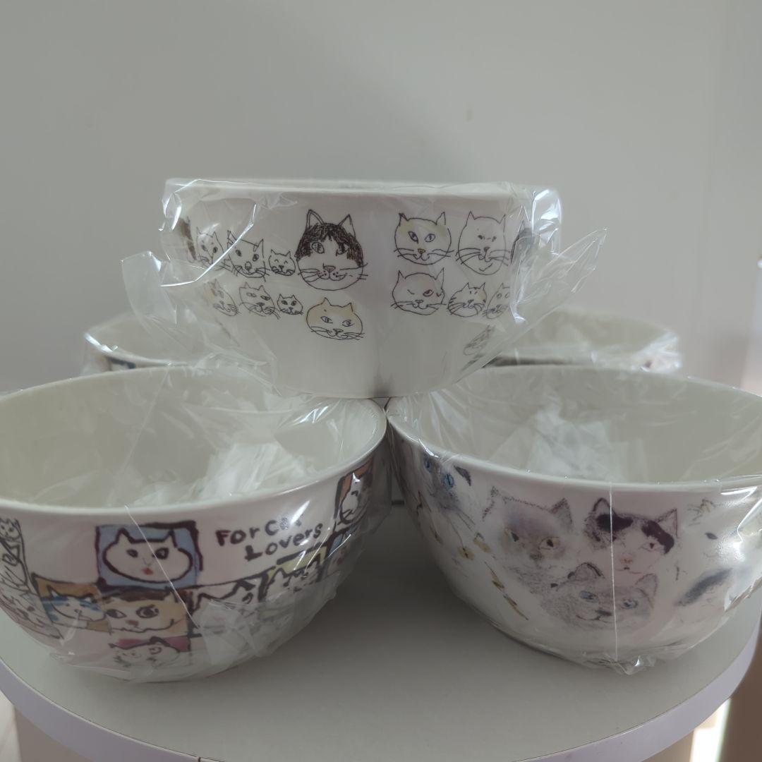 マンハッタナーズの陶器ボウル５個セット