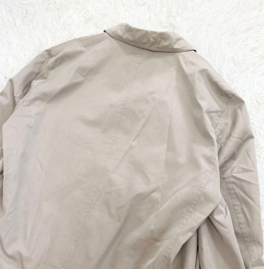 【極美品・XL】バーバリー ステンカラーコート メガチェック オーバーサイズ