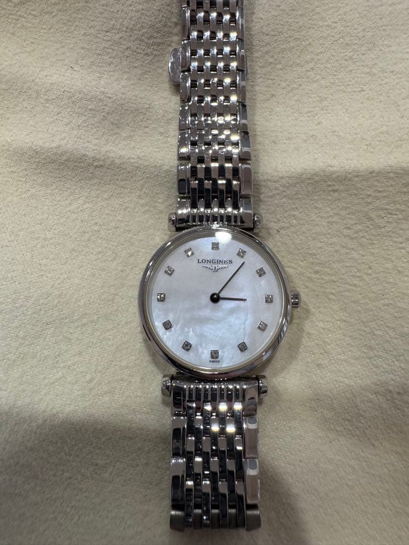 美品　LONGINE 腕時計 グランドクラシック ダイヤ シェル文字盤　稼働