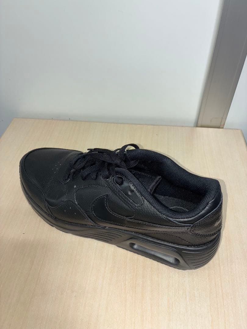 NIKE エアマックス SC LEA ブラック 黒 レザー