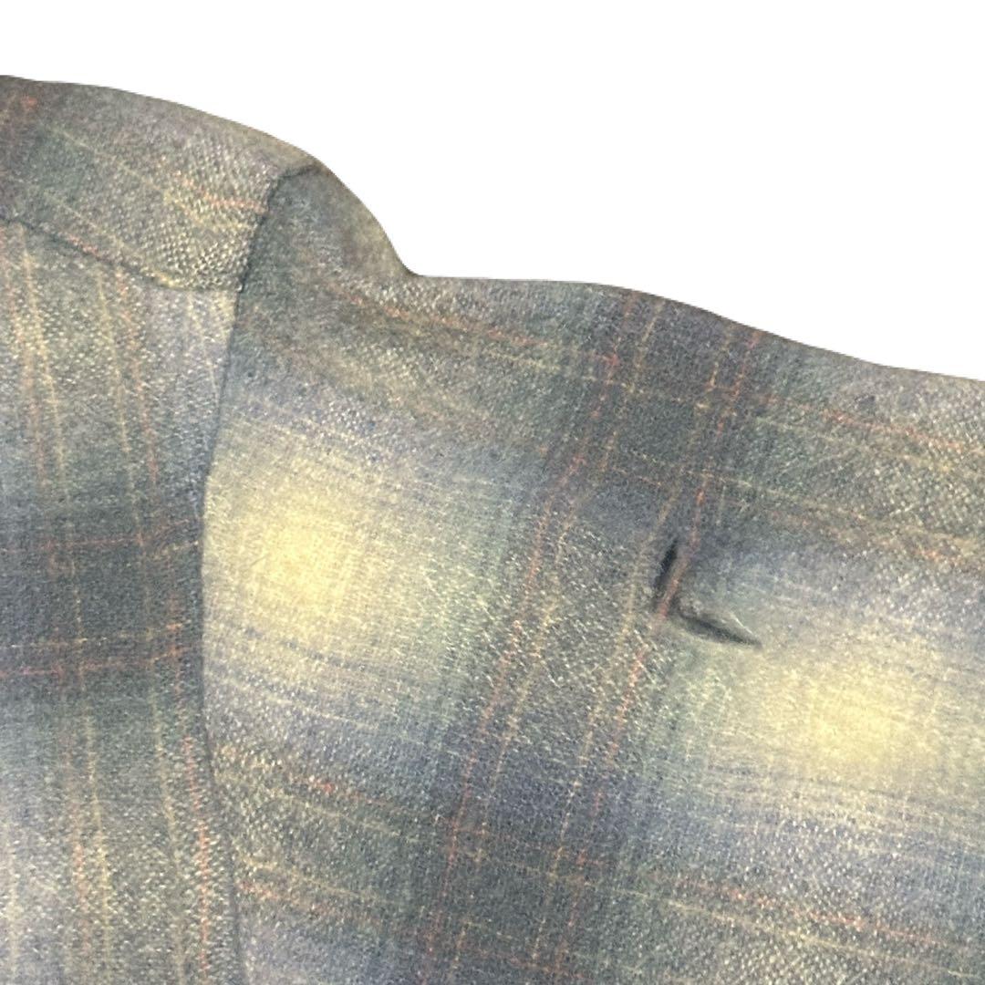 70s Pendleton オンブレチェックシャツ シャドーチェック