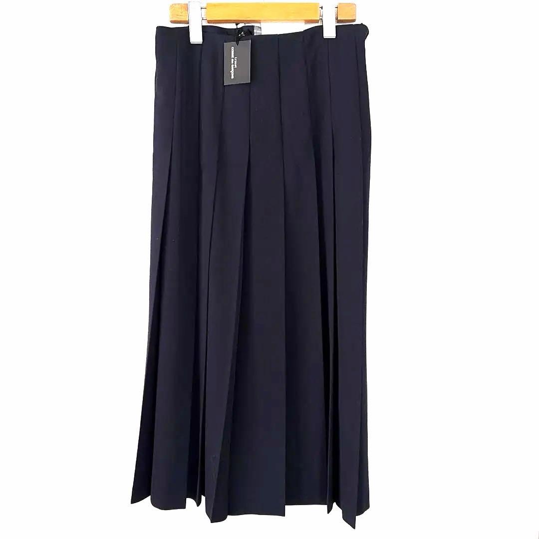 新品　トリコ コムデギャルソン　プリーツドッキングスカート