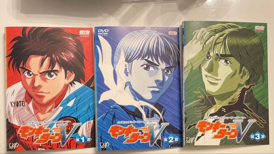 ⭐︎全巻セット⭐︎モンキーターン/モンキーターンV　DVD　全16巻1期+2期セット