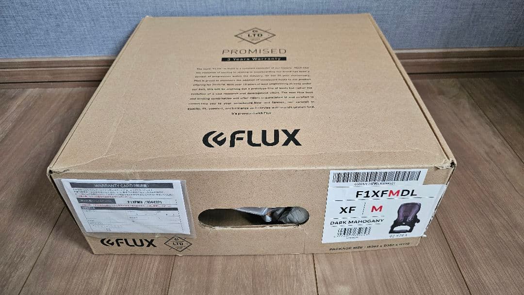 FLUX XF LTD ビンディング Mサイズ