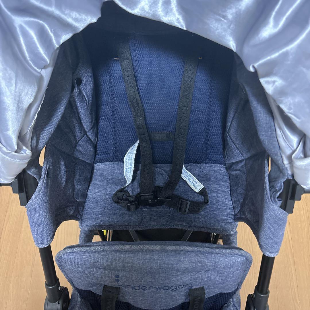 【美品】日本育児 Kinderwagon 二人乗り ベビーカー HOP 2019