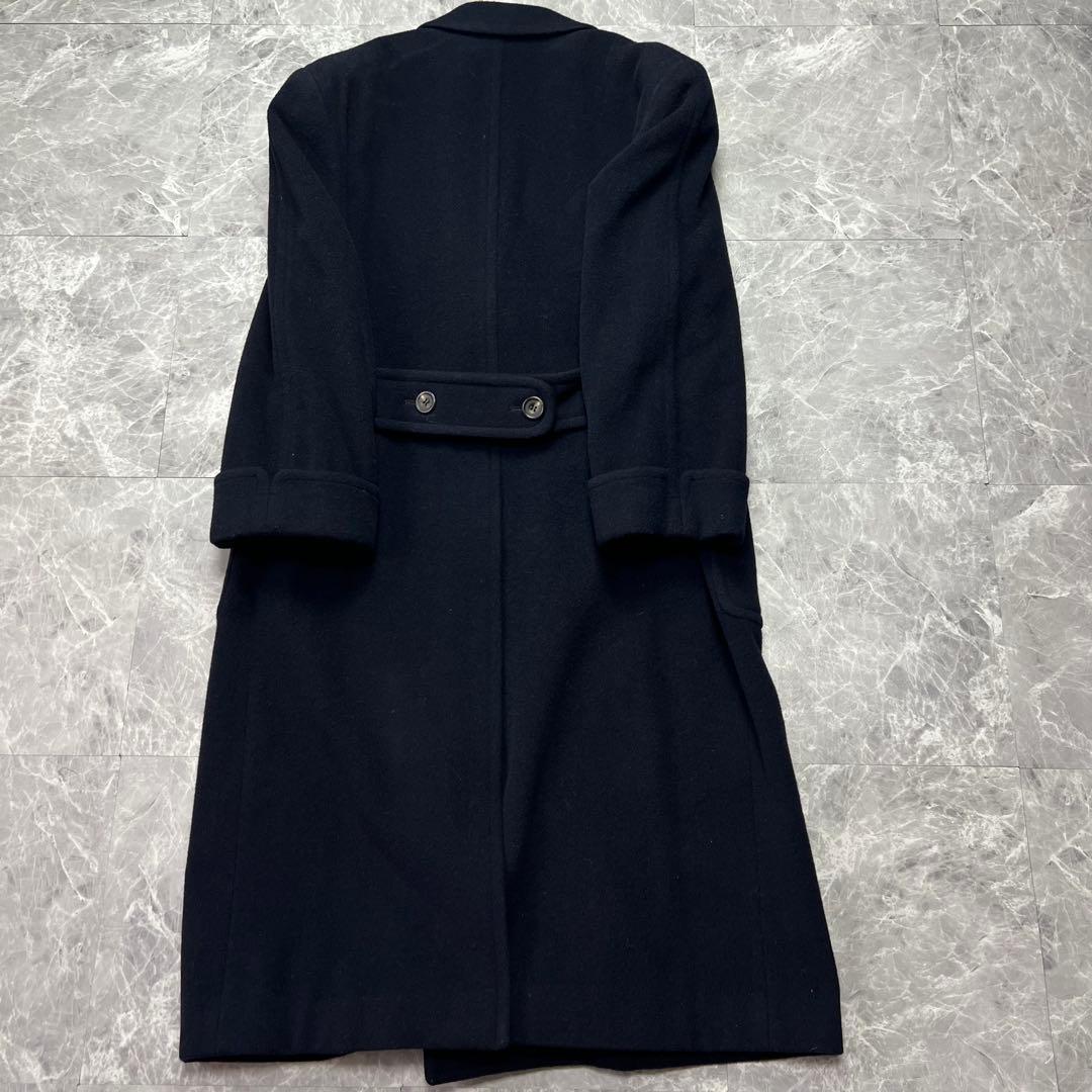 極美品　ラルフローレン　チェスターコート　ダブル　ネイビー　ウール　A5