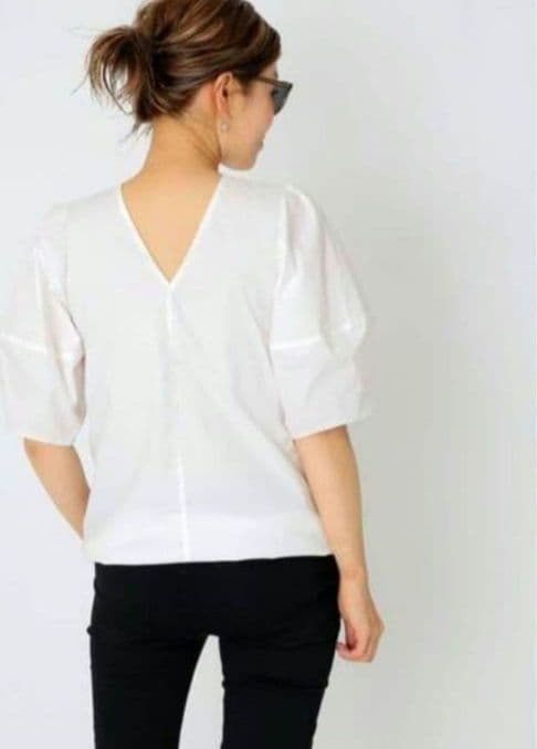 DeuxiemeClasse CELERI/セルリ PUFFsleeveブラウス