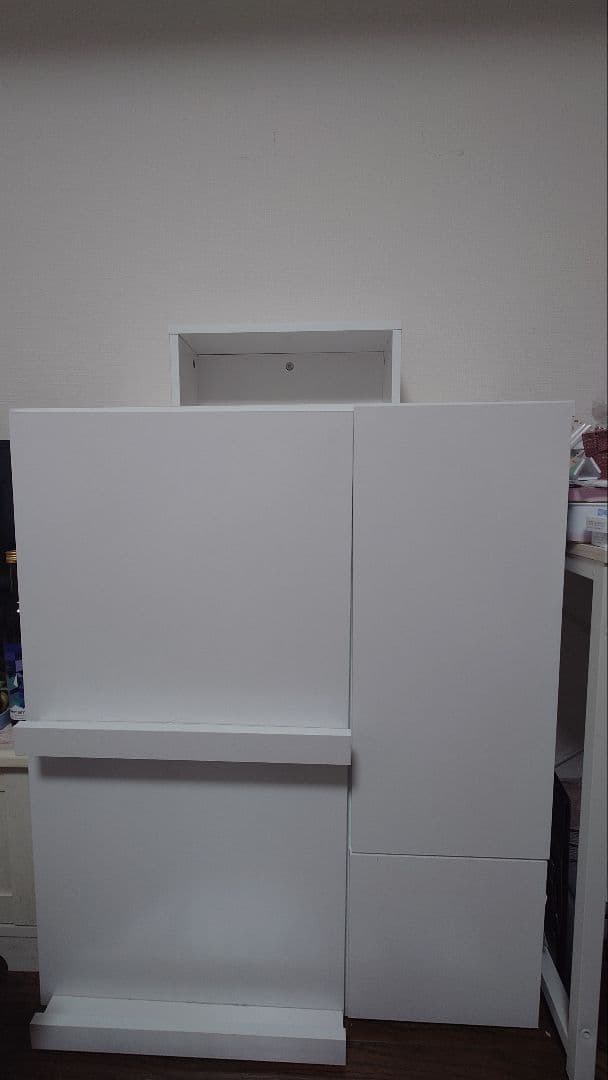 LOWYA ロウヤ　OSHITERU（オシテル）推し活収納棚　ホワイト　完成品