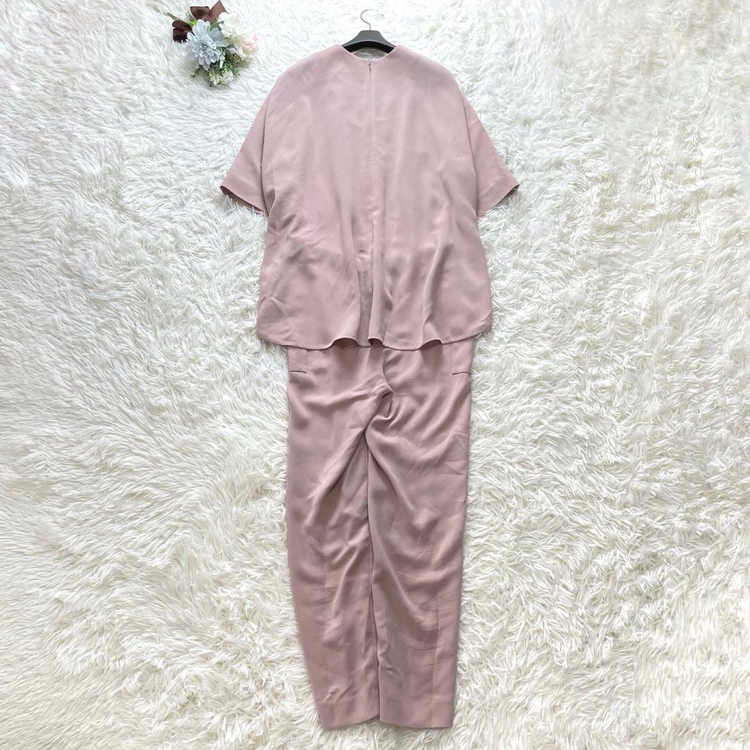 高級感✨ebure エブール オールインワン ピンク ジャンプスーツ 36 近年