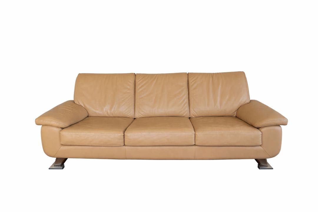 カリモク　ドマーニ　レザー 3人掛けソファ