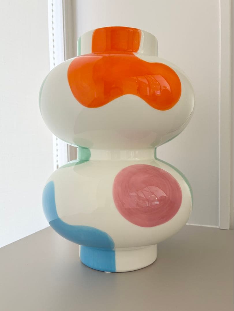 【週末限定化学】美品 QUERICO ケリコ 花瓶 フラワーベース