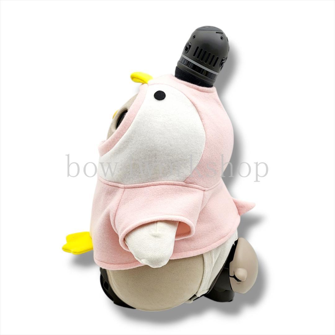 ラボット LOVOT ラボットの服ハンドメイド　ペンギンちゃんパーカー（ピンク）