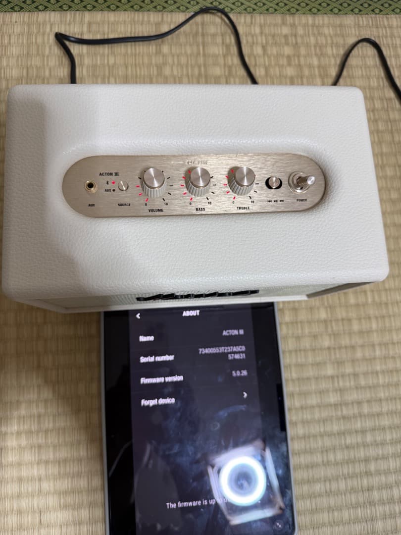 スピーカー・ウーファー Marshall acton3