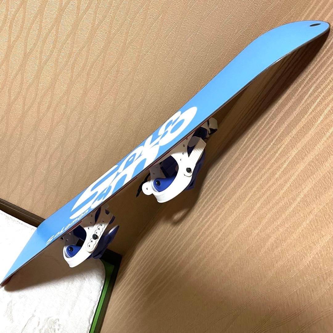 【訳あり特価】キッズ用スノーボードビィンディングセット SALOMON115cm